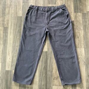 44x32 Carhartt Duck Canvas Utility Work Pants 
# B11 PTB
Dungaree Fit
Gray